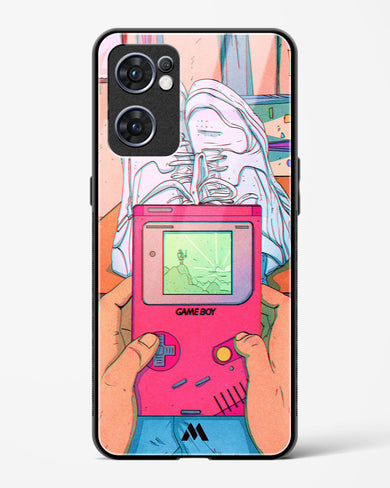 Chillin n Gamin Glass Case Phone Cover (Oppo)