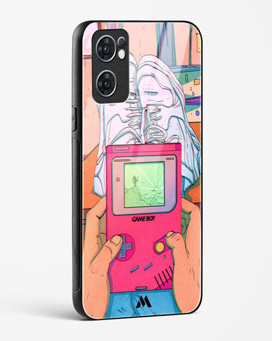 Chillin n Gamin Glass Case Phone Cover (Oppo)