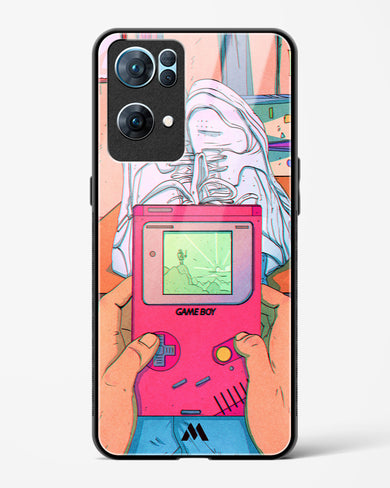 Chillin n Gamin Glass Case Phone Cover (Oppo)