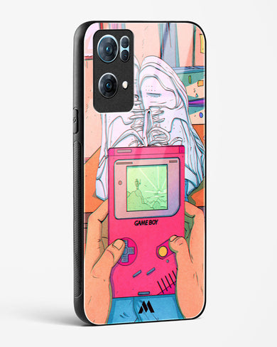 Chillin n Gamin Glass Case Phone Cover (Oppo)