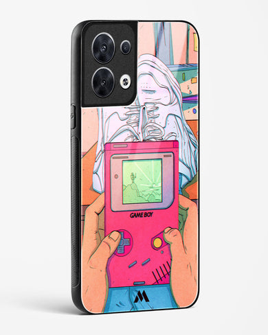 Chillin n Gamin Glass Case Phone Cover (Oppo)