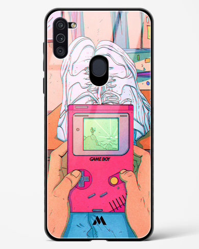 Chillin n Gamin Glass Case Phone Cover (Samsung)