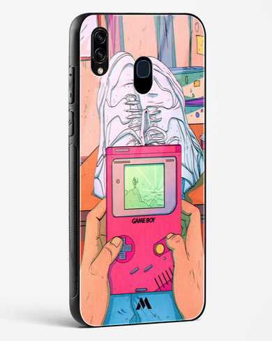 Chillin n Gamin Glass Case Phone Cover (Samsung)