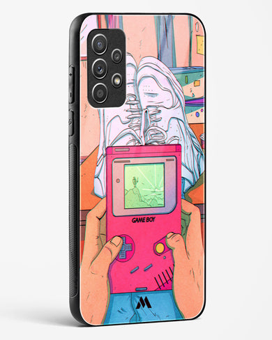 Chillin n Gamin Glass Case Phone Cover (Samsung)