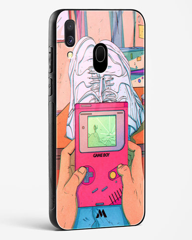 Chillin n Gamin Glass Case Phone Cover (Samsung)