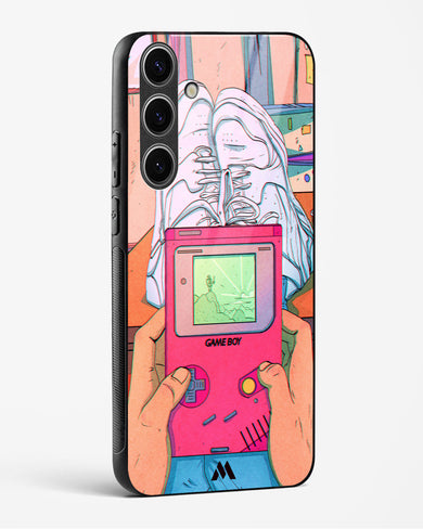 Chillin n Gamin Glass Case Phone Cover (Samsung)