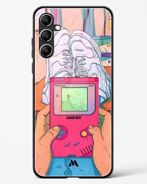 Chillin n Gamin Glass Case Phone Cover (Samsung)