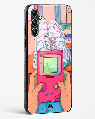 Chillin n Gamin Glass Case Phone Cover (Samsung)