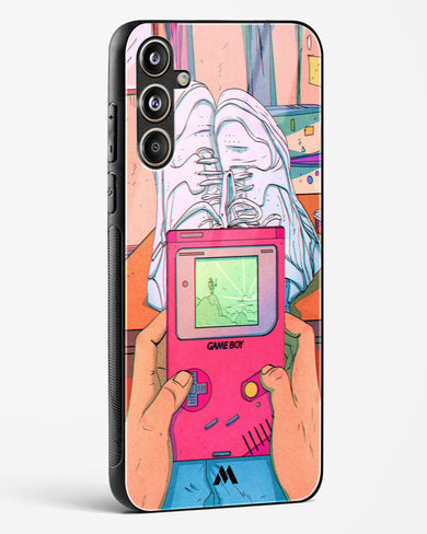 Chillin n Gamin Glass Case Phone Cover (Samsung)