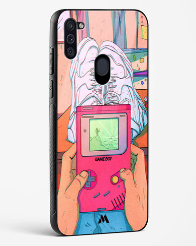 Chillin n Gamin Glass Case Phone Cover (Samsung)