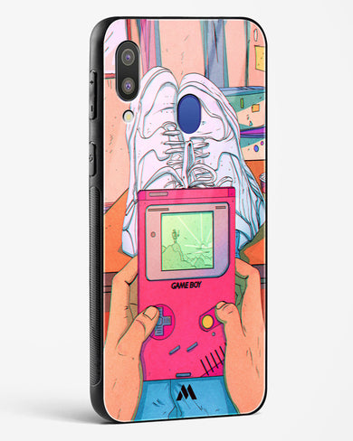 Chillin n Gamin Glass Case Phone Cover (Samsung)