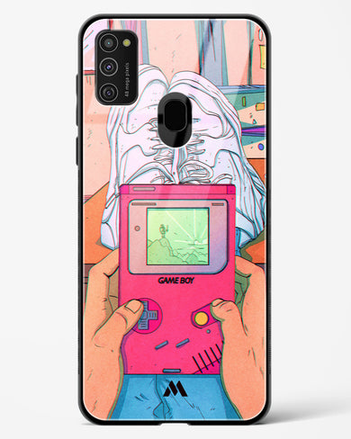 Chillin n Gamin Glass Case Phone Cover (Samsung)