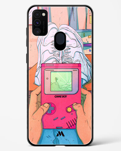 Chillin n Gamin Glass Case Phone Cover (Samsung)