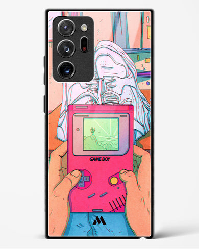 Chillin n Gamin Glass Case Phone Cover (Samsung)