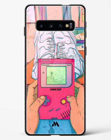 Chillin n Gamin Glass Case Phone Cover (Samsung)