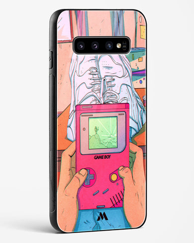 Chillin n Gamin Glass Case Phone Cover (Samsung)