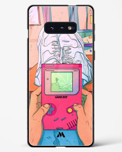 Chillin n Gamin Glass Case Phone Cover (Samsung)