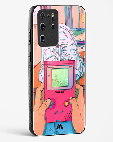 Chillin n Gamin Glass Case Phone Cover (Samsung)