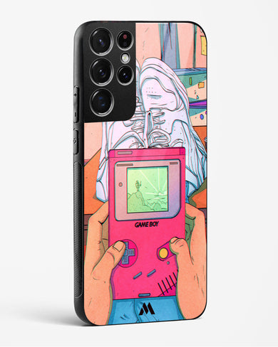 Chillin n Gamin Glass Case Phone Cover (Samsung)