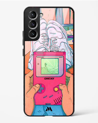 Chillin n Gamin Glass Case Phone Cover (Samsung)