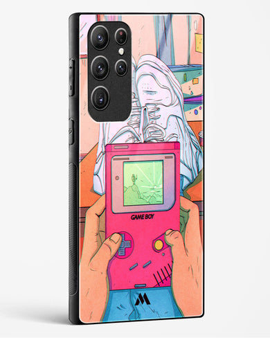 Chillin n Gamin Glass Case Phone Cover (Samsung)