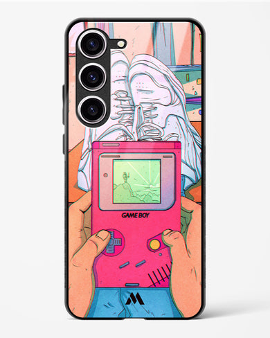 Chillin n Gamin Glass Case Phone Cover (Samsung)