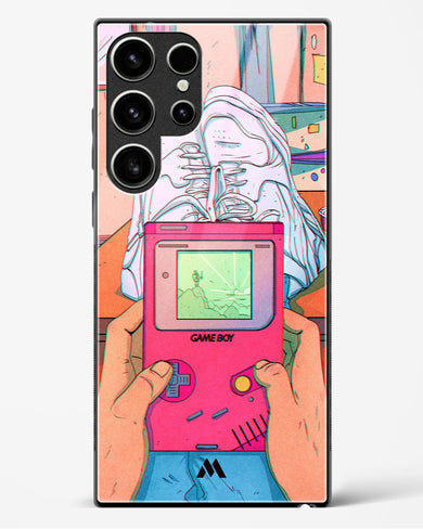 Chillin n Gamin Glass Case Phone Cover (Samsung)