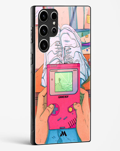 Chillin n Gamin Glass Case Phone Cover (Samsung)