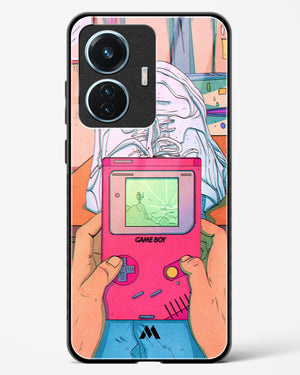 Chillin n Gamin Glass Case Phone Cover (Vivo)