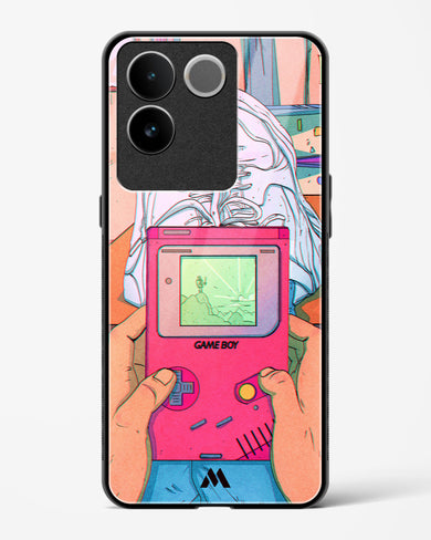 Chillin n Gamin Glass Case Phone Cover (Vivo)