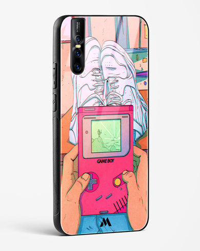 Chillin n Gamin Glass Case Phone Cover (Vivo)