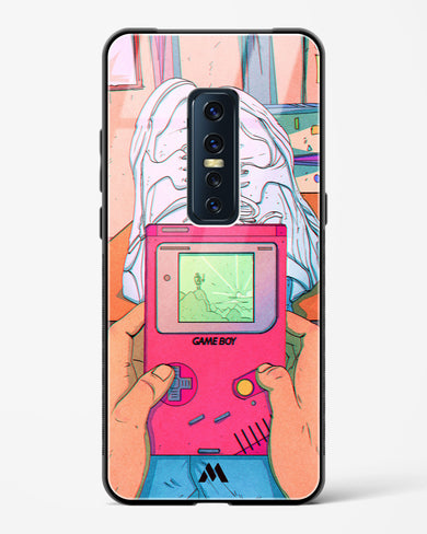 Chillin n Gamin Glass Case Phone Cover (Vivo)