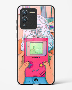 Chillin n Gamin Glass Case Phone Cover (Vivo)