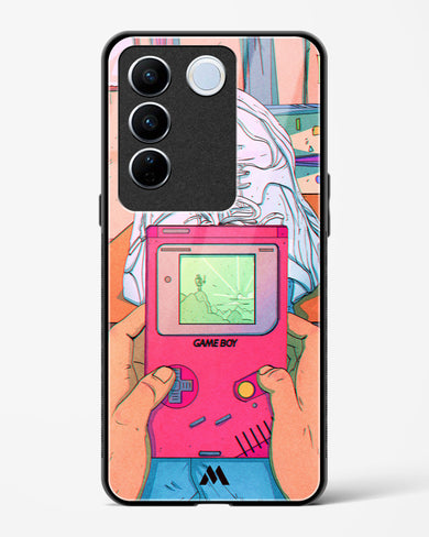 Chillin n Gamin Glass Case Phone Cover (Vivo)