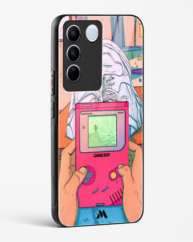 Chillin n Gamin Glass Case Phone Cover (Vivo)