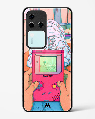 Chillin n Gamin Glass Case Phone Cover (Vivo)