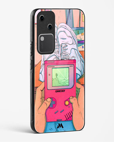 Chillin n Gamin Glass Case Phone Cover (Vivo)