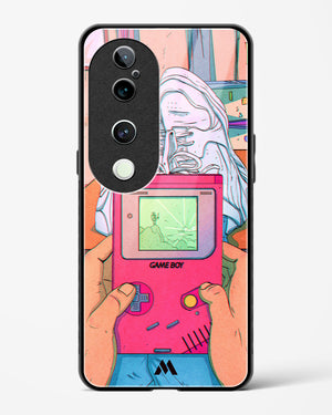 Chillin n Gamin Glass Case Phone Cover (Vivo)