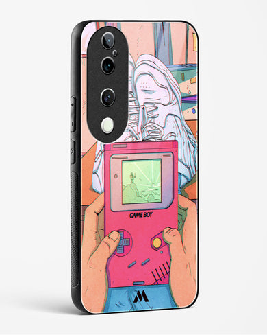 Chillin n Gamin Glass Case Phone Cover (Vivo)