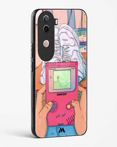 Chillin n Gamin Glass Case Phone Cover (Vivo)