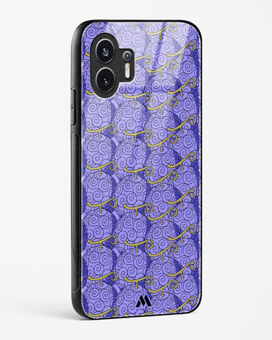 Gomu Gomu Devil Fruit Glass Case Phone Cover (Nothing)