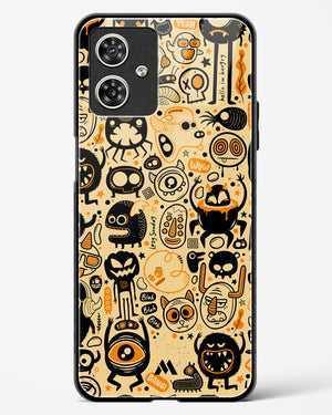 Hungry Monsters Glass Case Phone Cover (Motorola)