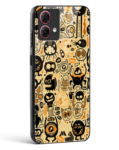 Hungry Monsters Glass Case Phone Cover (Motorola)