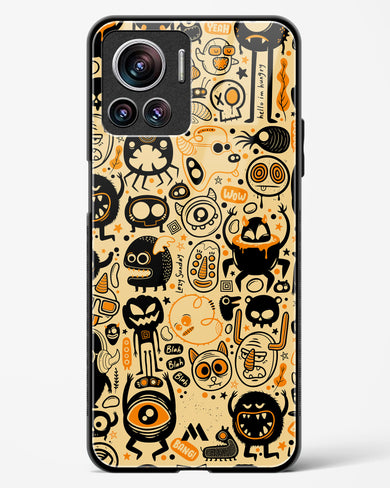 Hungry Monsters Glass Case Phone Cover (Motorola)