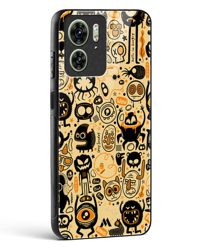 Hungry Monsters Glass Case Phone Cover (Motorola)