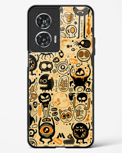 Hungry Monsters Glass Case Phone Cover (Motorola)