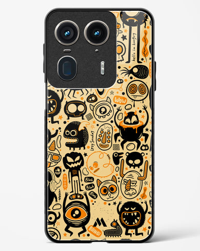 Hungry Monsters Glass Case Phone Cover (Motorola)