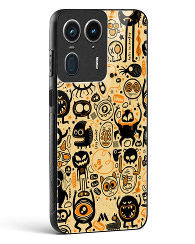 Hungry Monsters Glass Case Phone Cover (Motorola)