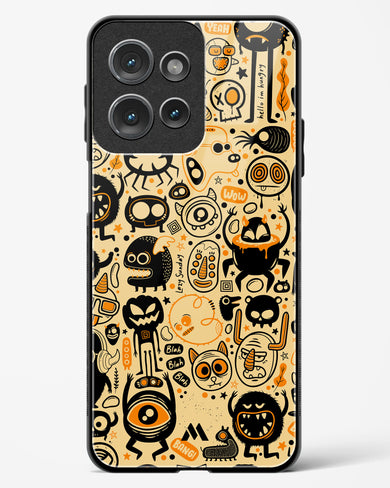 Hungry Monsters Glass Case Phone Cover (Motorola)