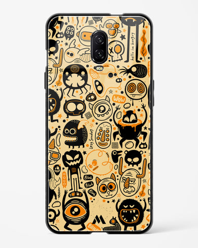 Hungry Monsters Glass Case Phone Cover (OnePlus)